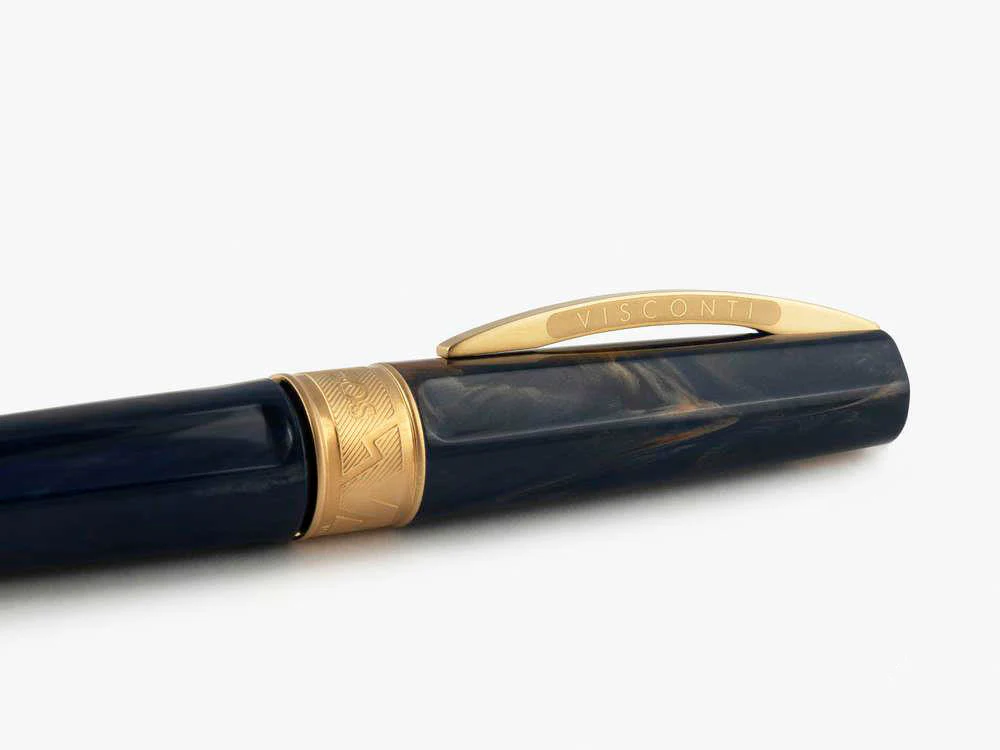Visconti Mirage Mythos Zeus Rollerball pen, Gold plated, Blue KP07-09-RB - Image 3