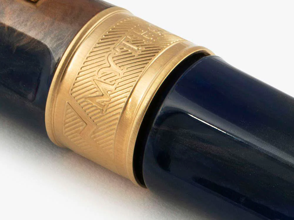 Visconti Mirage Mythos Zeus Rollerball pen, Gold plated, Blue KP07-09-RB - Image 6