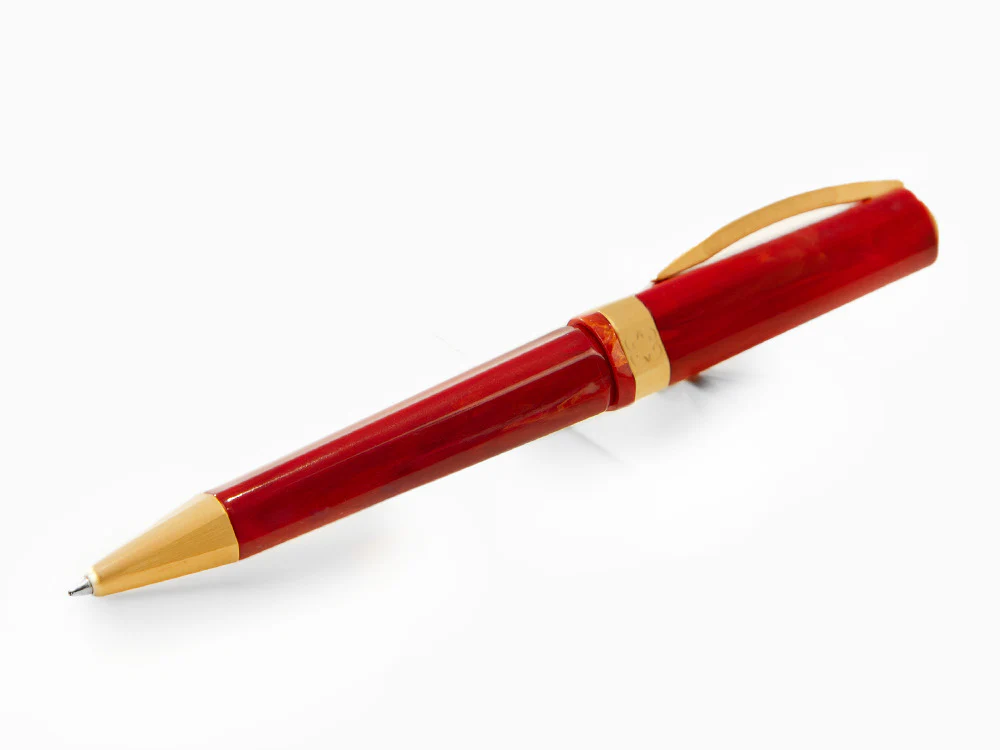 Visconti Opera Gold Ballpoint pen, Acrylic Resin, Red, KP42-01-BP - Image 2