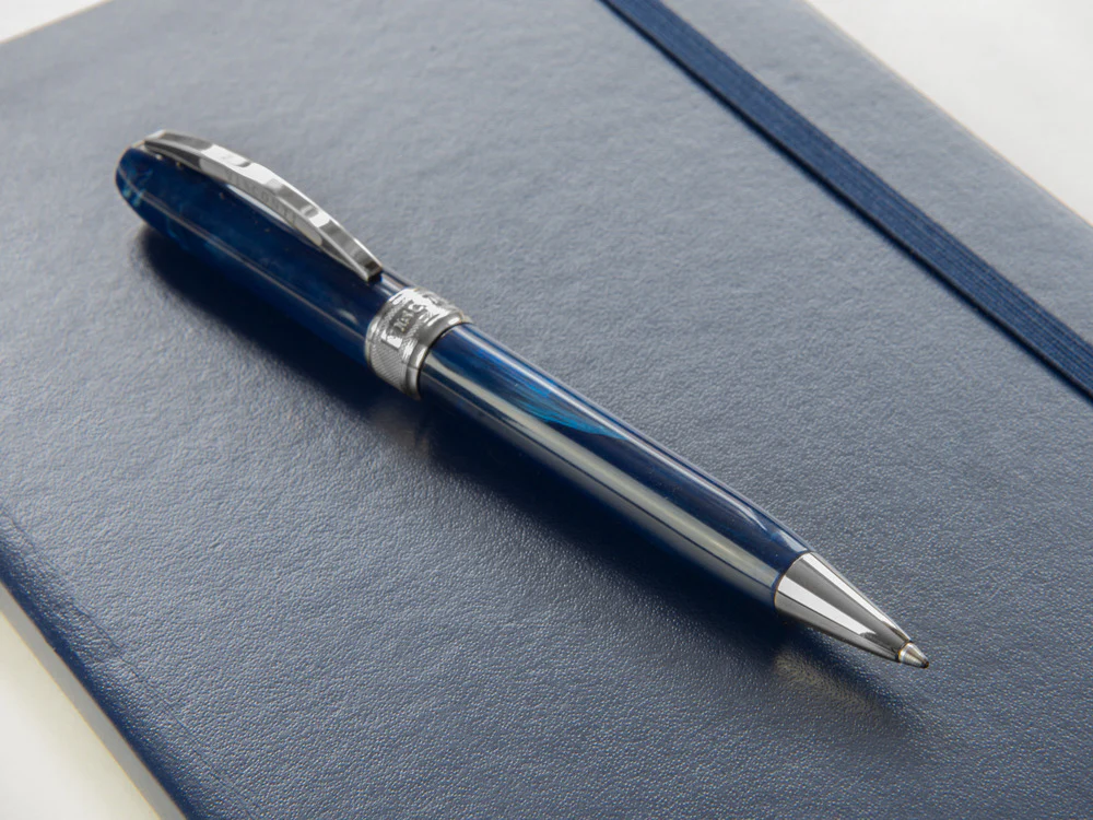 Visconti Rembrandt Ballpoint pen, Acrylic Resin, Blue, KP10-02-BP - Image 8