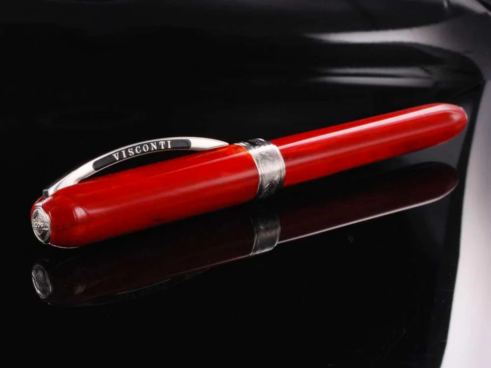 Visconti Rembrandt Rollerball pen, Acrylic Resin, Red, KP10-03-RB - Image 2