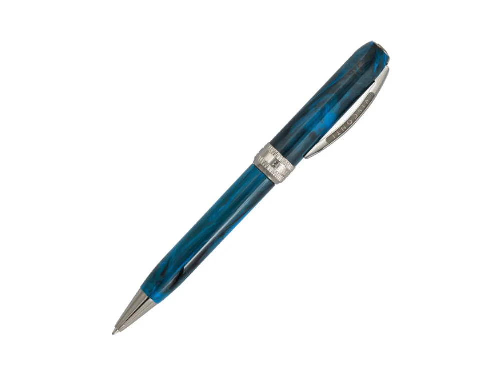 Visconti Rembrandt-S Blue Ballpoint pen, Resin, Ruthenium trim, KP10-26-BP - Image 2