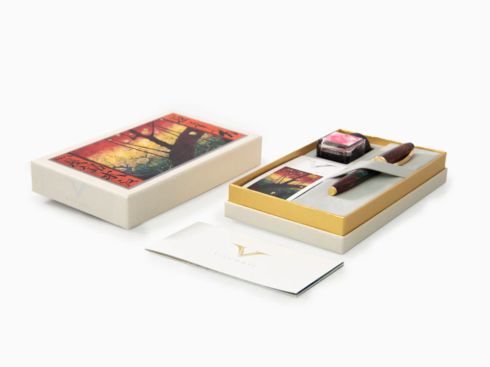Visconti Van Gogh Flowering Plum Orchard Fountain Pen, KP12-23-FP - Image 10