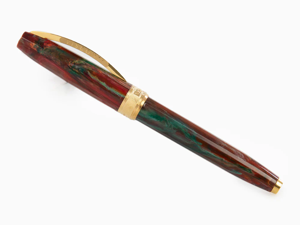 Visconti Van Gogh Flowering Plum Orchard Rollerball pen, Red, KP12-23-RB - Image 3