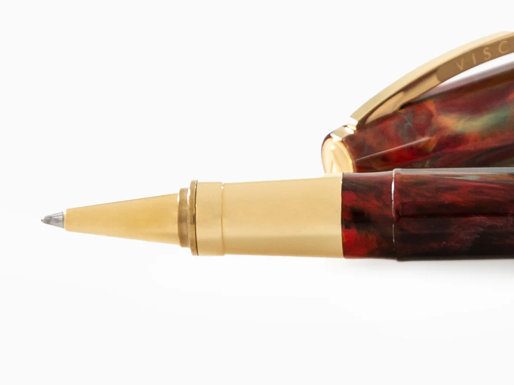 Visconti Van Gogh Flowering Plum Orchard Rollerball pen, Red, KP12-23-RB - Image 5