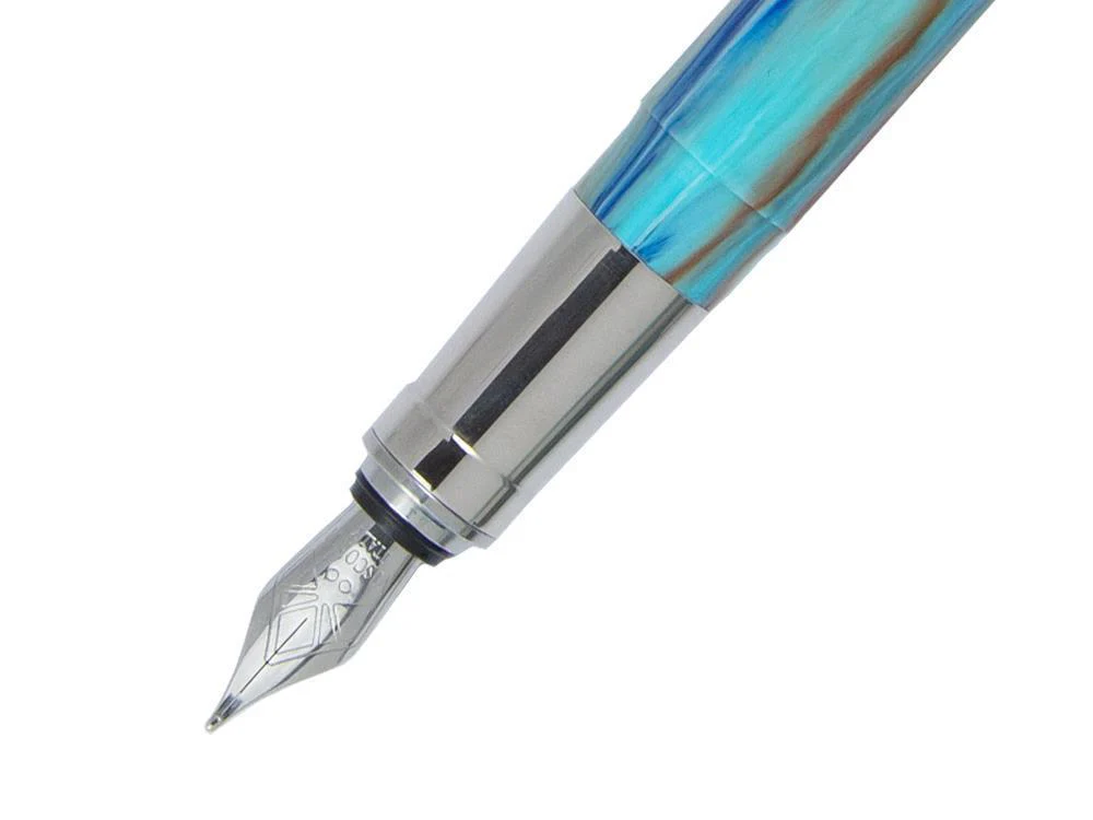 Visconti Van Gogh Portrait in Blu Fountain Pen, Resin, KP12-01-FP - Image 5