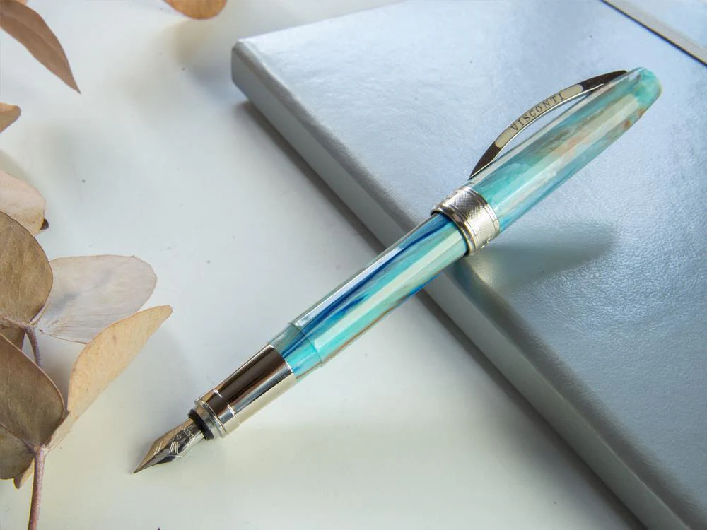 Visconti Van Gogh Portrait in Blu Fountain Pen, Resin, KP12-01-FP - Image 8