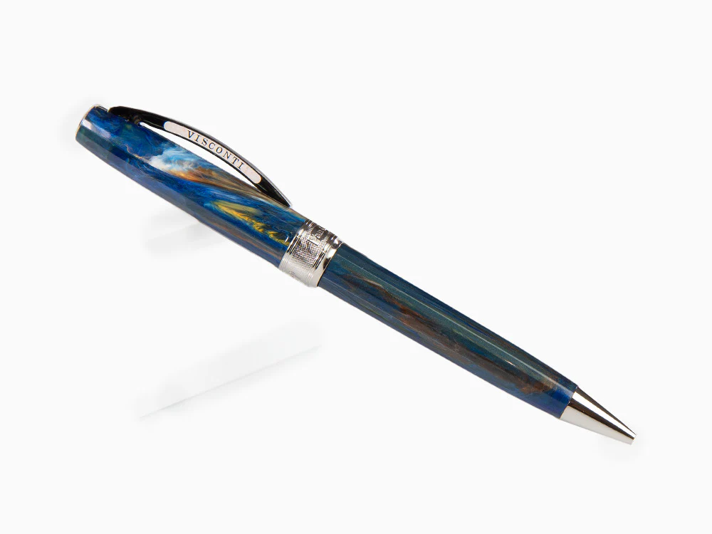 Visconti Van Gogh Starry Night Ballpoint pen, Resin, Blue, KP12-04-BP - Image 3