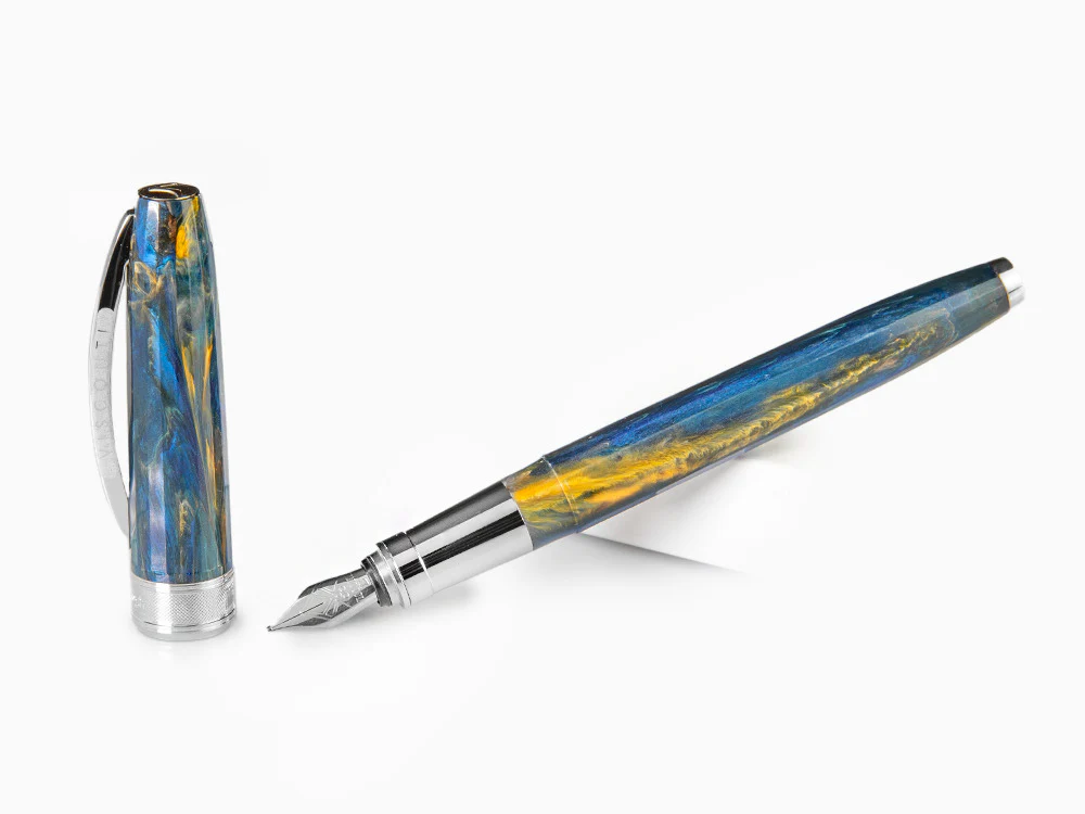 Visconti Van Gogh Starry Night Fountain Pen, Resin, KP12-04-FP - Image 2