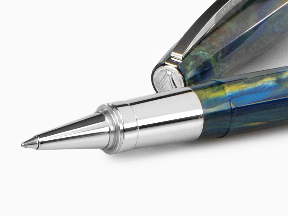 Visconti Van Gogh Starry Night Rollerball pen, Resin, Palladium, Blue KP12-04-RB - Image 5