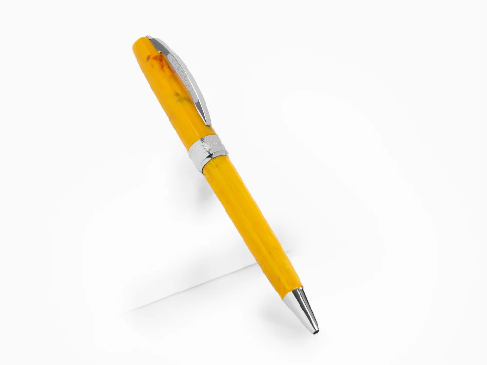 Visconti Van Gogh Sunflowers Ballpoint pen, Acrylic Resin, Yellow, KP12-05-BP - Image 3