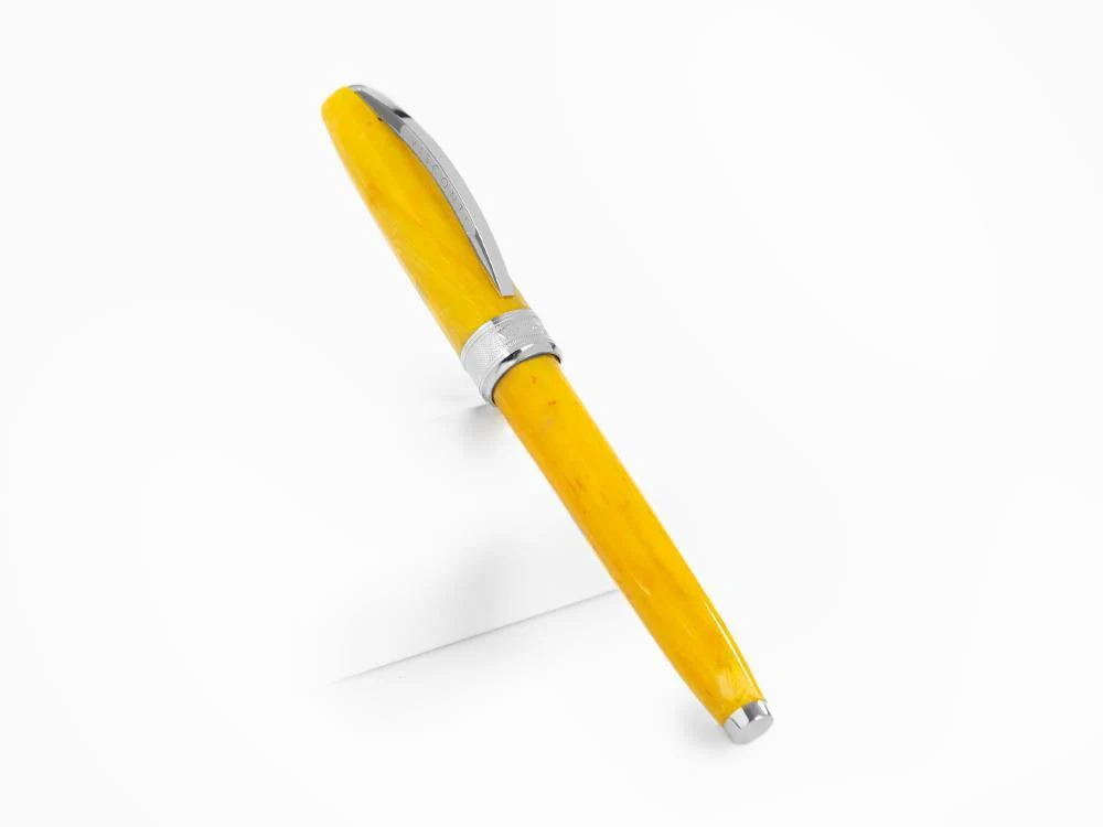 Visconti Van Gogh Sunflowers Fountain Pen, Acrylic Resin, KP12-05-FP - Image 3
