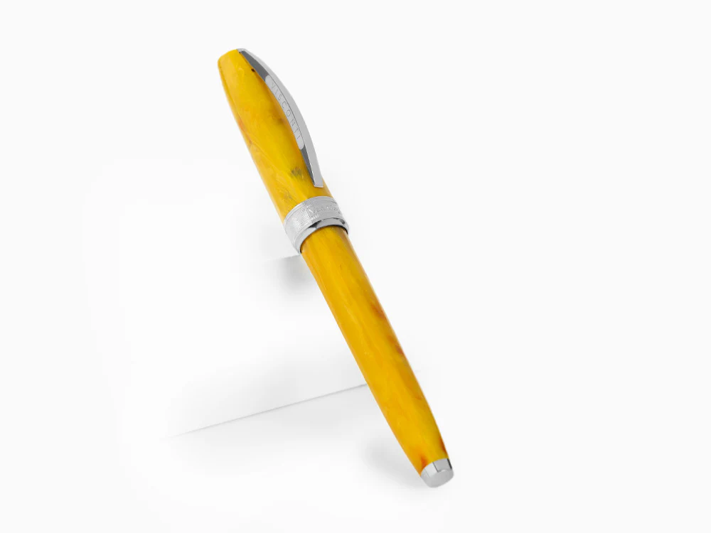 Visconti Van Gogh Sunflowers Rollerball pen, Acrylic Resin, Yellow KP12-05-RB - Image 3