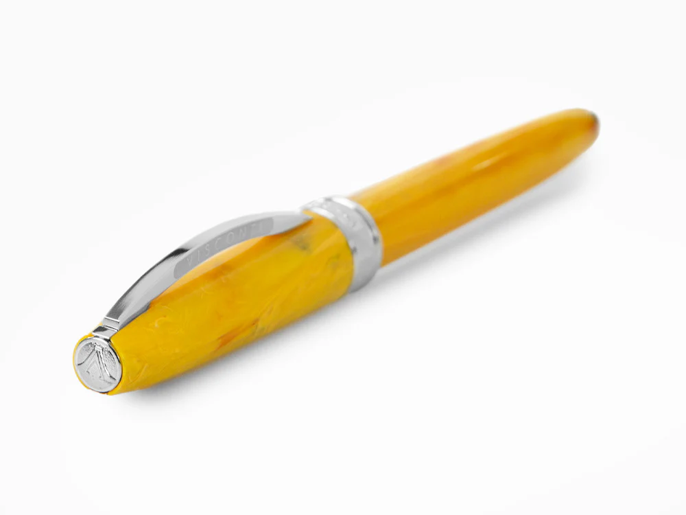 Visconti Van Gogh Sunflowers Rollerball pen, Acrylic Resin, Yellow KP12-05-RB - Image 6