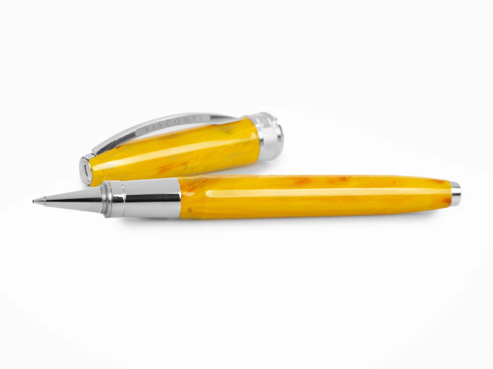 Visconti Van Gogh Sunflowers Rollerball pen, Acrylic Resin, Yellow KP12-05-RB - Image 7