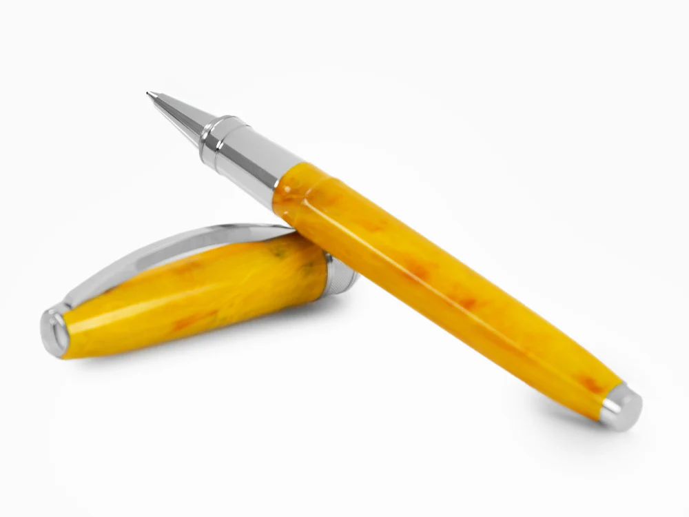 Visconti Van Gogh Sunflowers Rollerball pen, Acrylic Resin, Yellow KP12-05-RB - Image 8