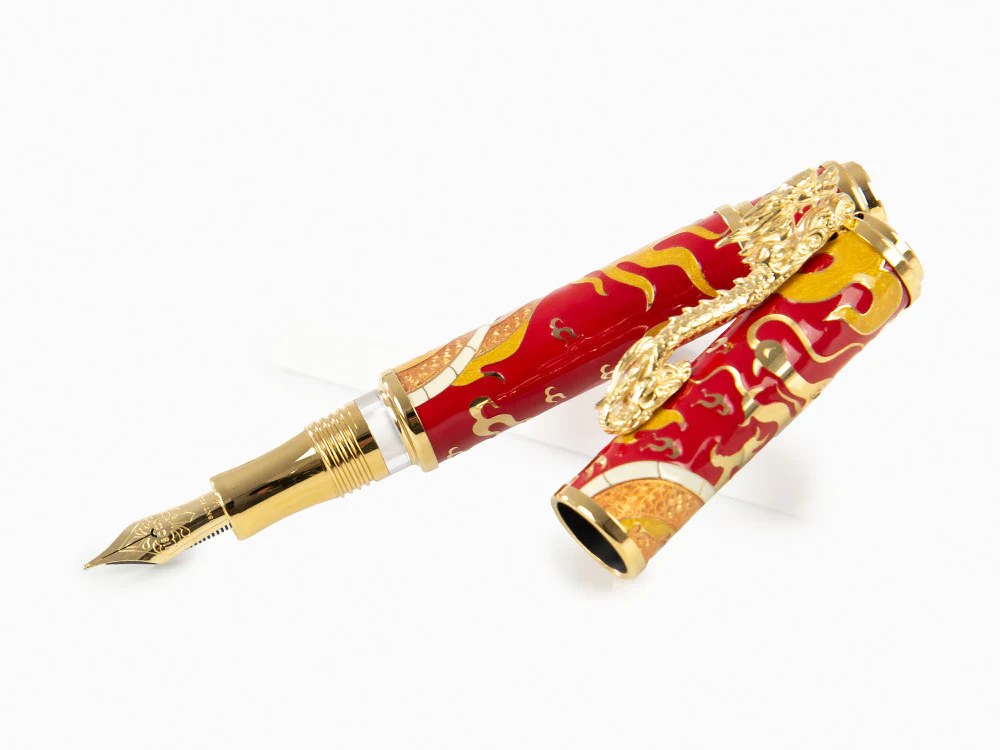 Visconti Year of the Dragon Fountain Pen, Limited Edition, KP48-01-FP - Image 4