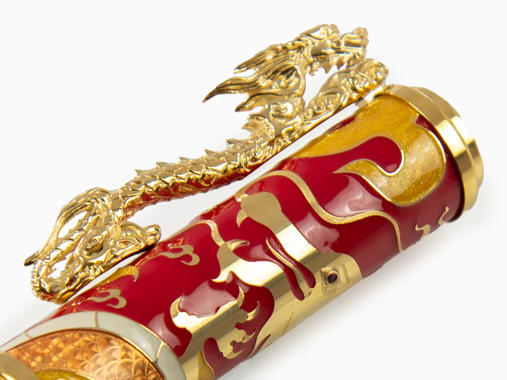 Visconti Year of the Dragon Fountain Pen, Limited Edition, KP48-01-FP - Image 7