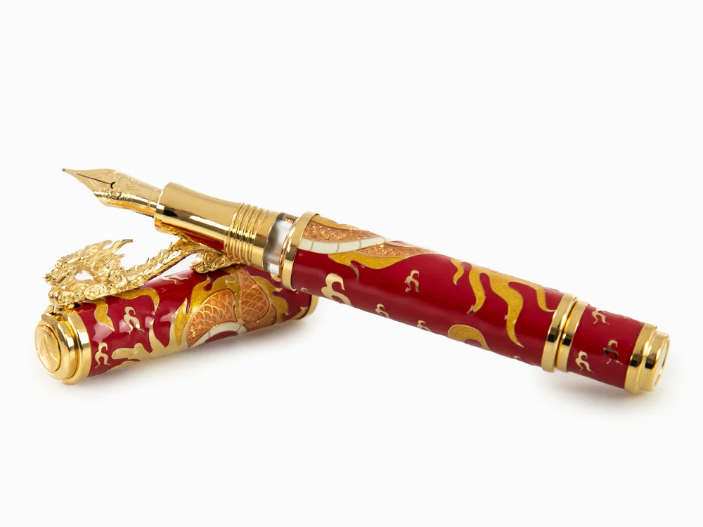 Visconti Year of the Dragon Fountain Pen, Limited Edition, KP48-01-FP - Image 8