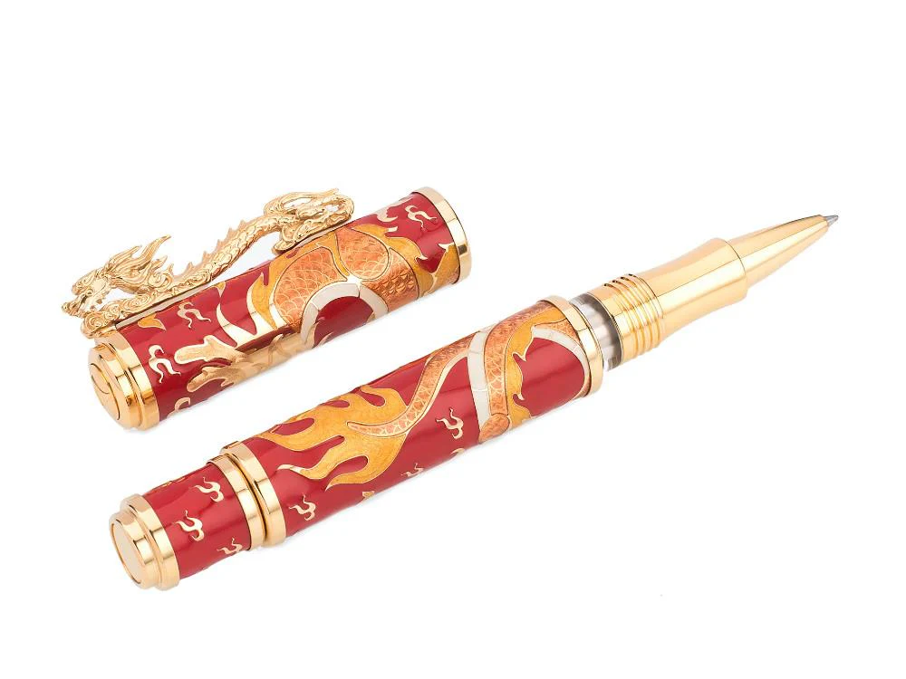 Visconti Year of the Dragon Rollerball pen, Red, Limited Edition, KP48-01-RB - Image 2