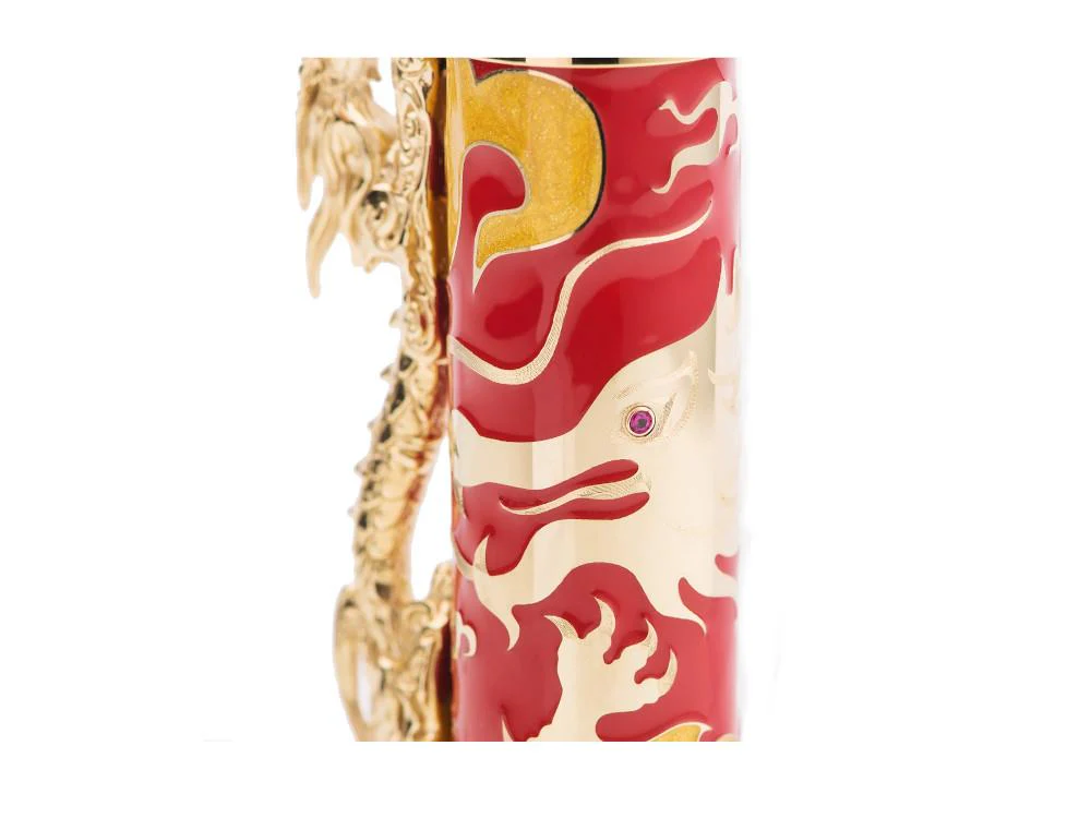 Visconti Year of the Dragon Rollerball pen, Red, Limited Edition, KP48-01-RB - Image 4