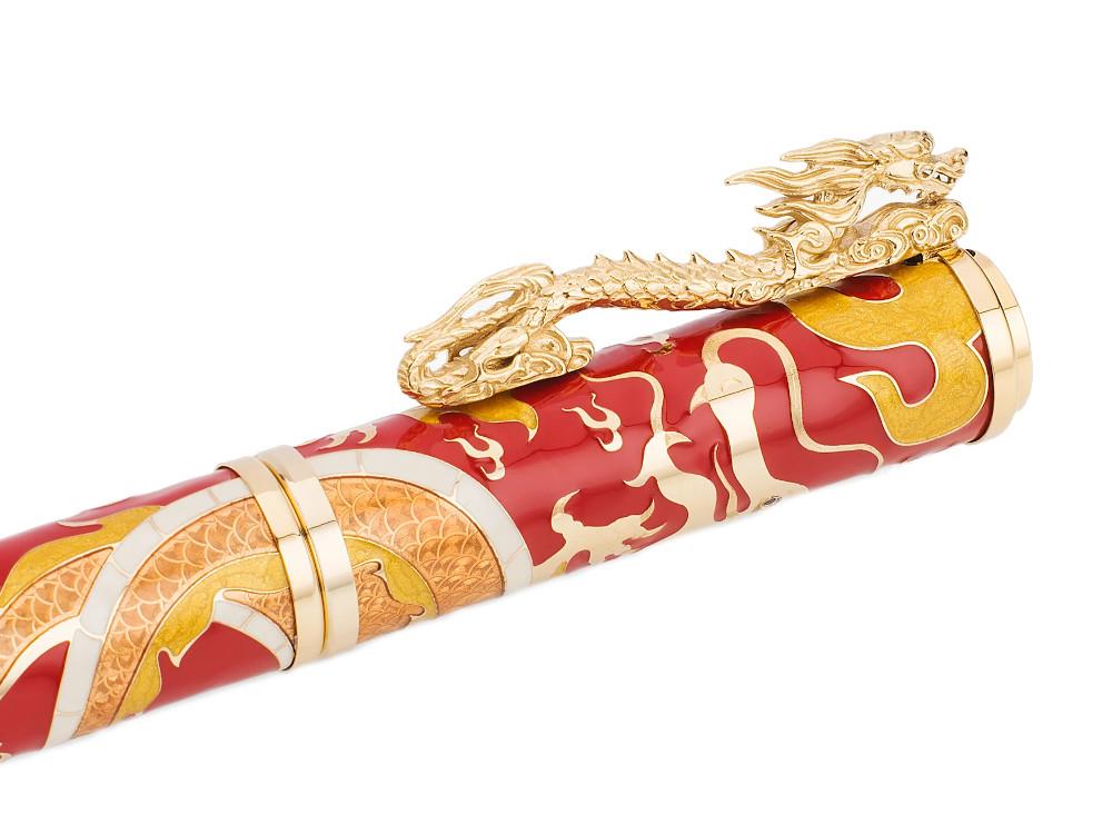 Visconti Year of the Dragon Rollerball pen, Red, Limited Edition, KP48-01-RB - Image 5