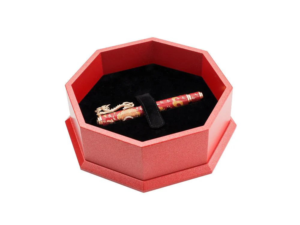 Visconti Year of the Dragon Rollerball pen, Red, Limited Edition, KP48-01-RB - Image 7