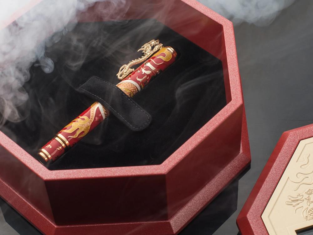 Visconti Year of the Dragon Rollerball pen, Red, Limited Edition, KP48-01-RB - Image 8