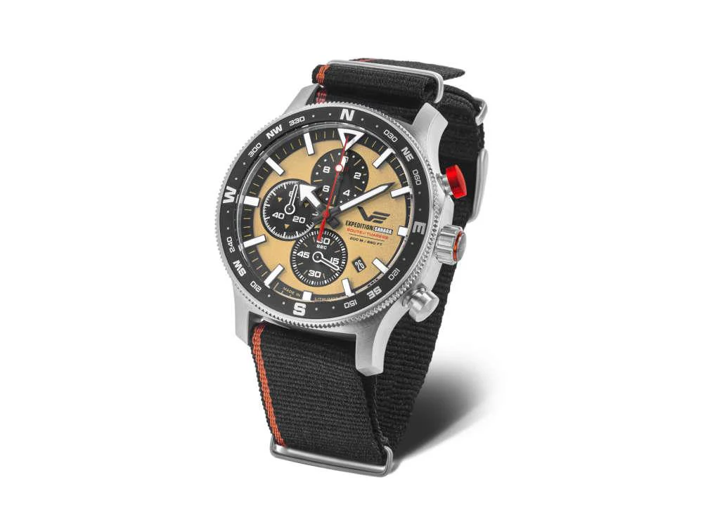 Vostok Europe Expedition Sahara Route of Tuaregs Quartz Watch, 6S10-598A753 - Image 3