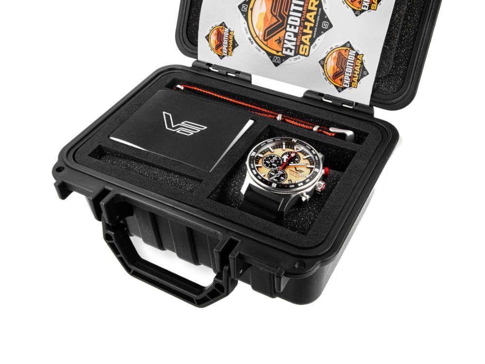 Vostok Europe Expedition Sahara Route of Tuaregs Quartz Watch, 6S10-598A753 - Image 6