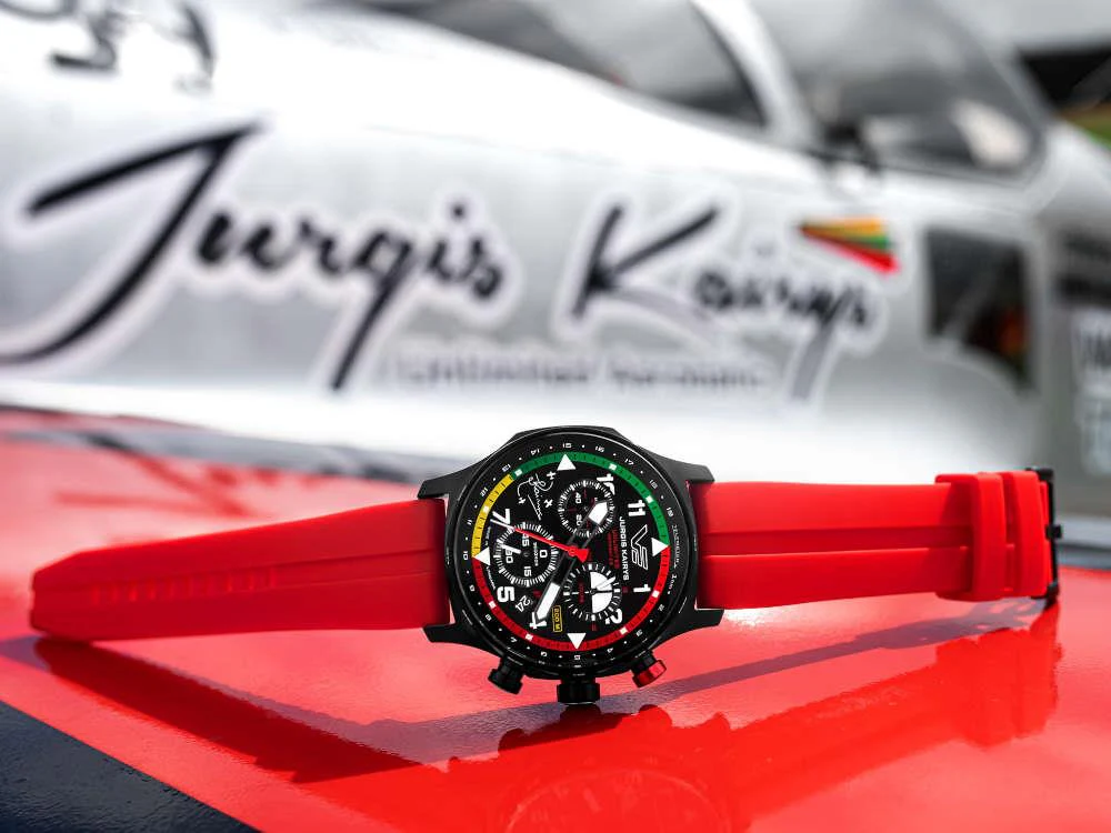 Vostok Europe Jurgis Kairys Unlimited Aerobatics Quartz Watch, VK68-592C775 - Image 3