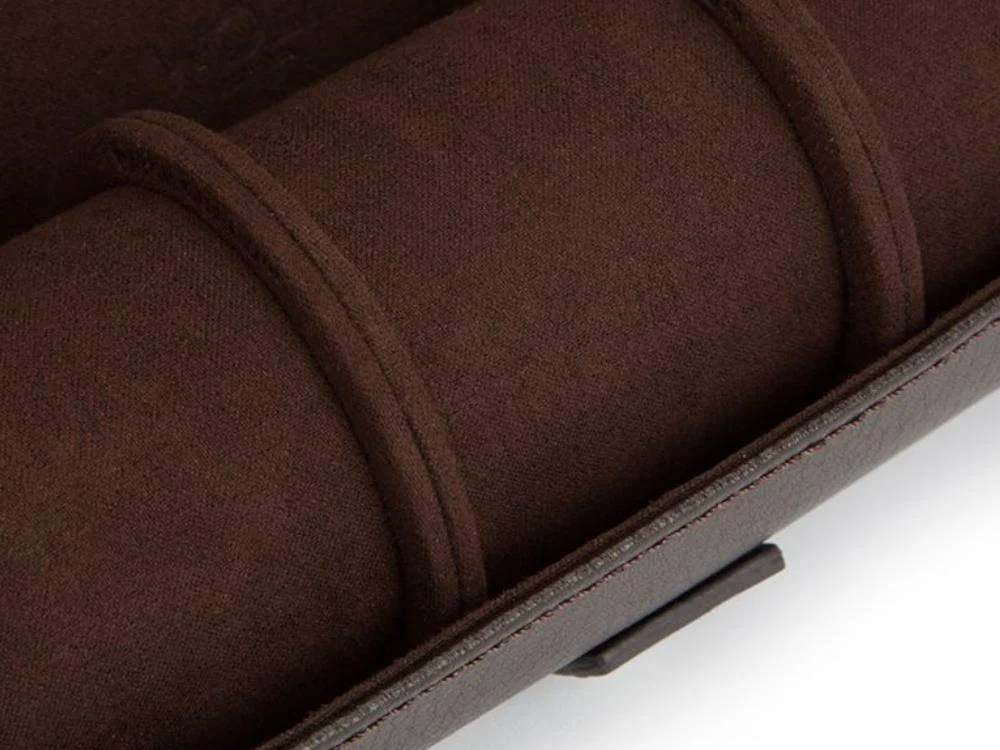 WOLF Blake Watch roll, 3 Watches, Brown, Leather, 305006 - Image 6