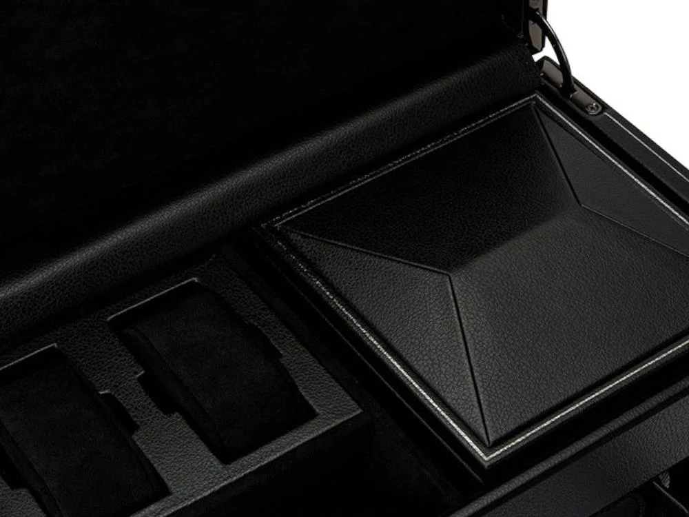 WOLF British Racing Watch winder 2 Watches, Black, 792202 - Image 7