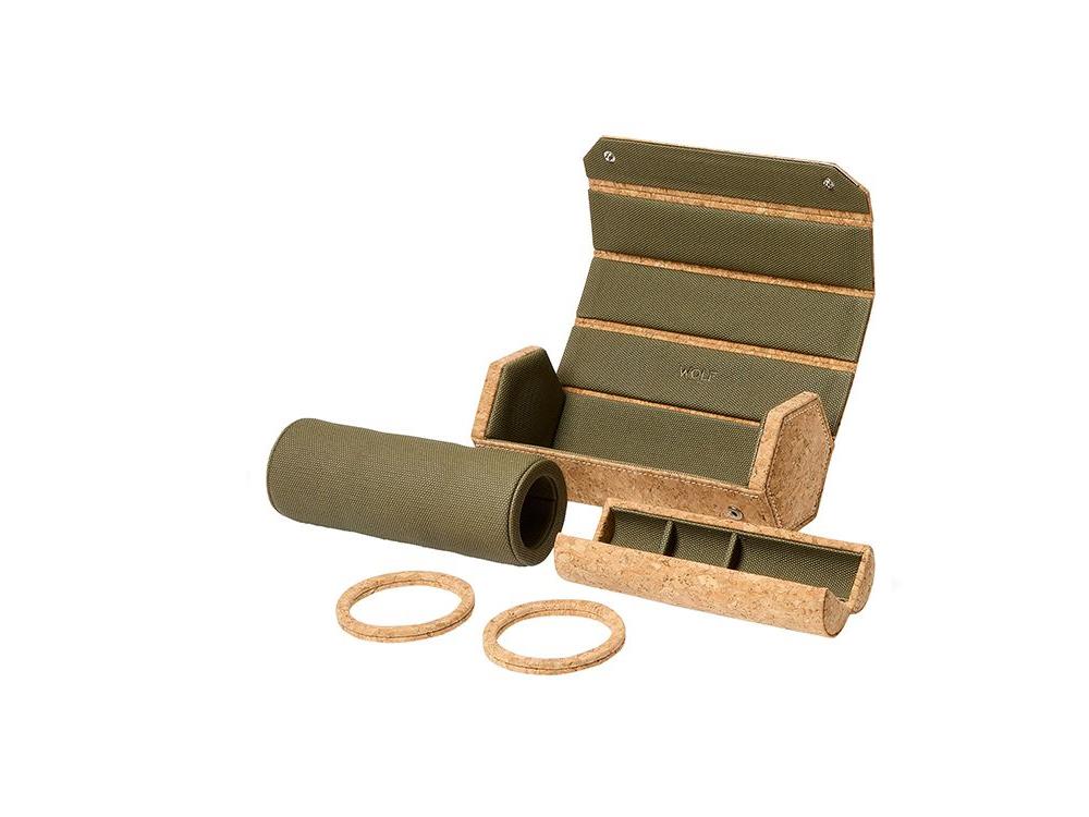 WOLF Cortica Watch roll, 3 Watches, Cork, 668361 - Image 4