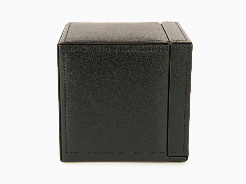 WOLF Cub Watch winder, 1 Watch, Black, Vegan Leather, 461103 - Image 4
