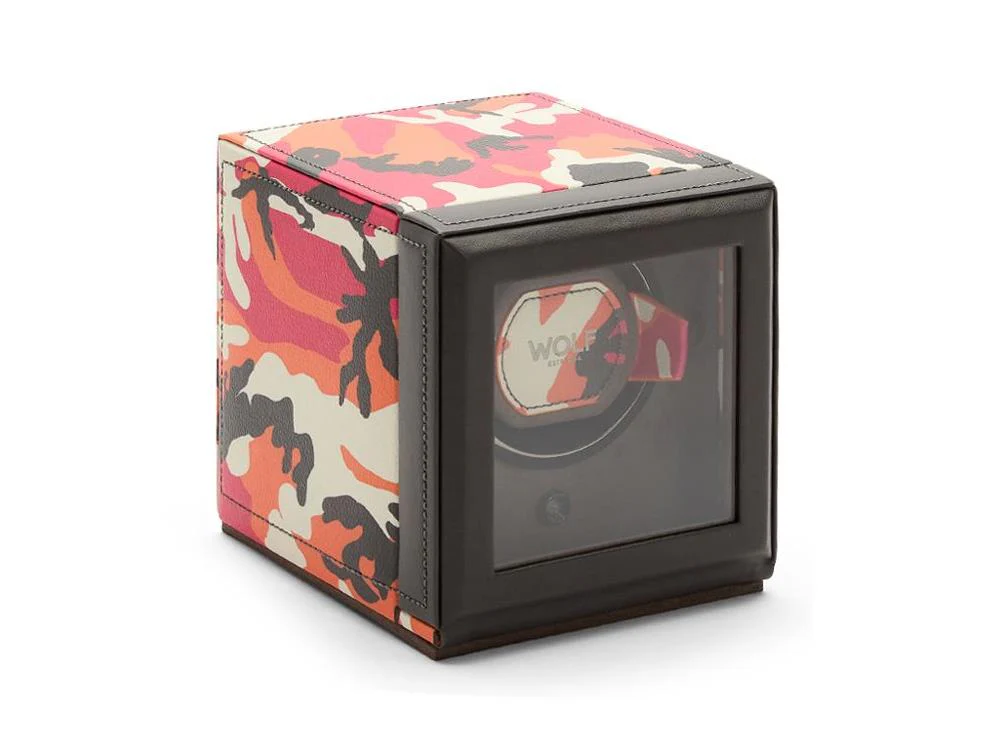 WOLF Elements Fire Watch winder, 1 Watch, Red, Vegan Leather, 665172 - Image 4