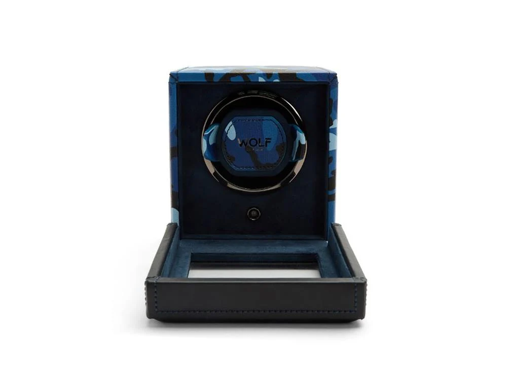 WOLF Elements Water Watch winder, 1 Watch, Blue, Vegan Leather, 665171 - Image 5