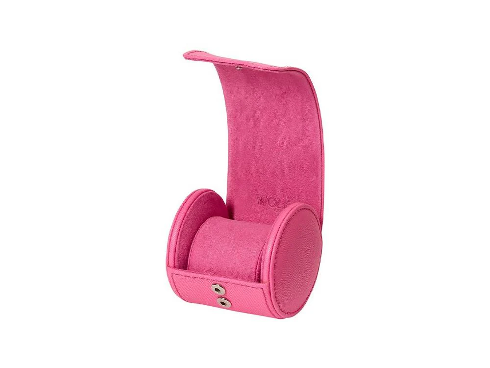 WOLF Tutti Frutti Watch roll, 1 Watch, Pink, Vegan Leather, 680190 - Image 4