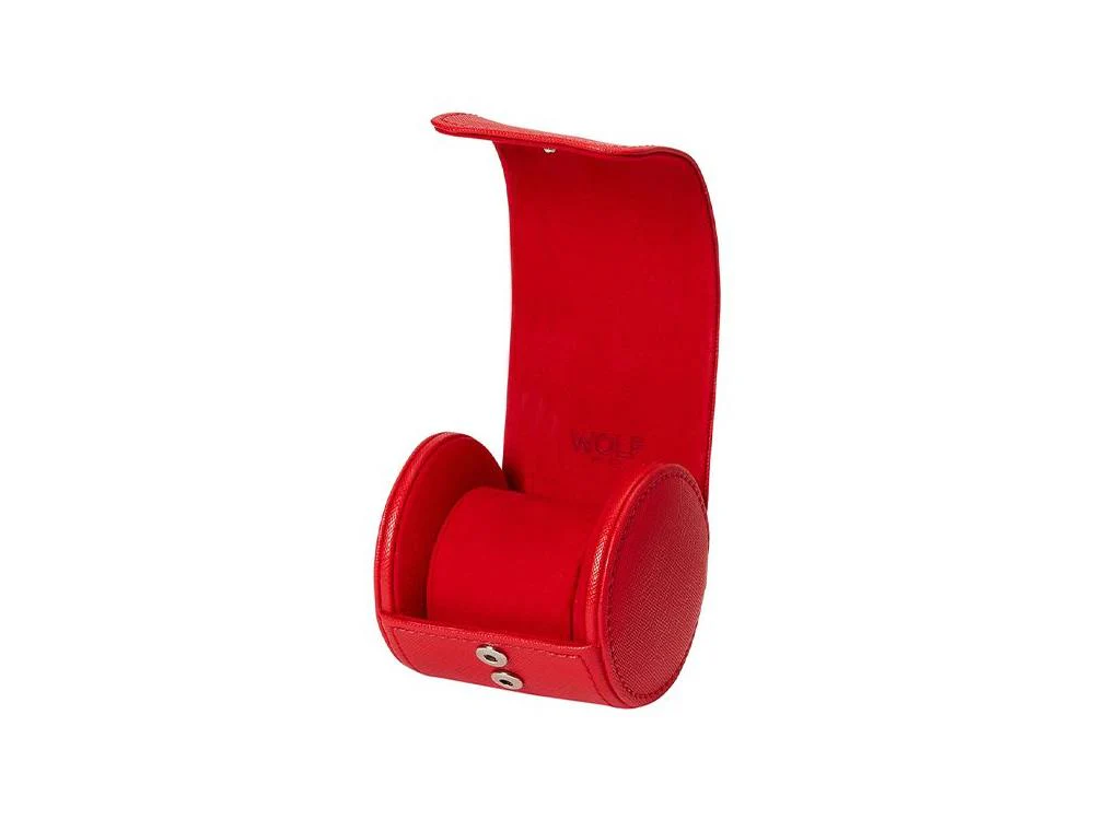 WOLF Tutti Frutti Watch roll, 1 Watch, Red, Vegan Leather, 680172 - Image 4