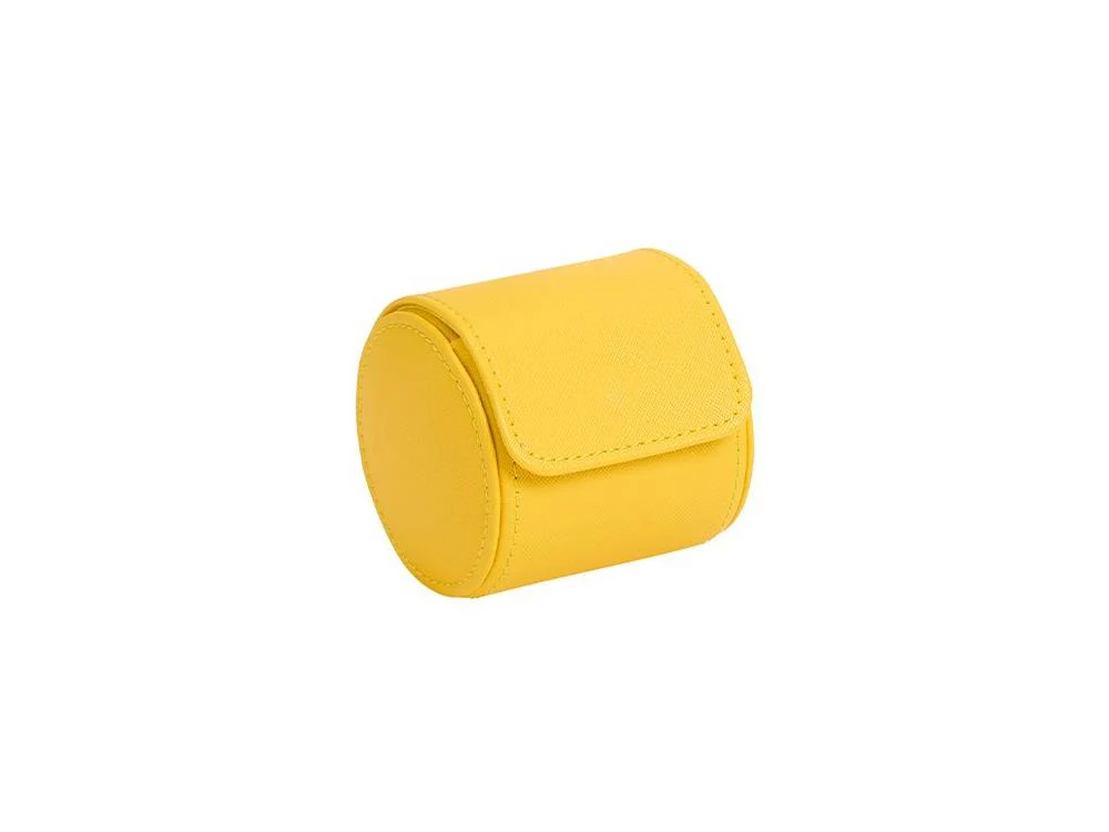WOLF Tutti Frutti Watch roll, 1 Watch, Yellow, Vegan Leather, 680192 - Image 3