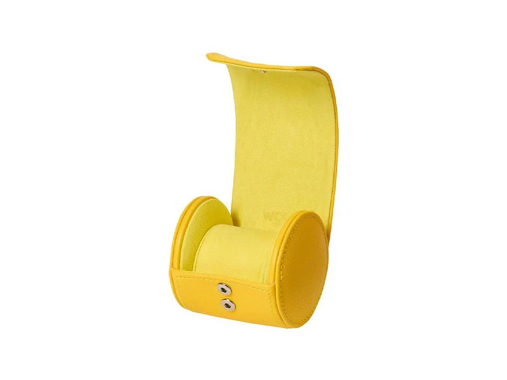 WOLF Tutti Frutti Watch roll, 1 Watch, Yellow, Vegan Leather, 680192 - Image 4