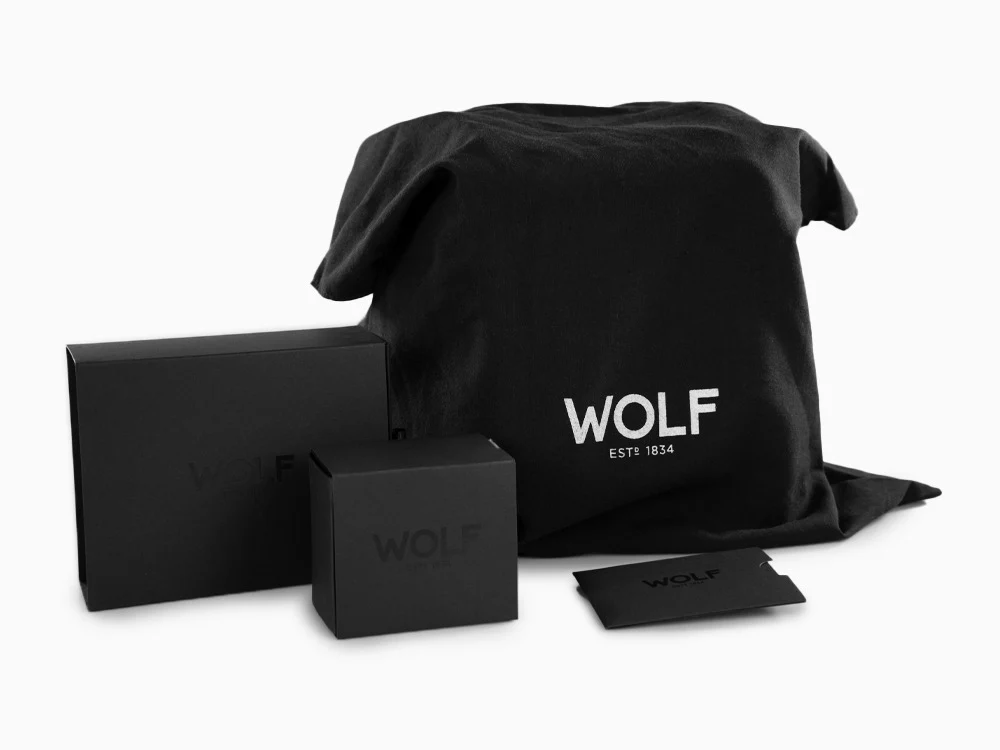 WOLF Viceroy Watch winder, 1 Watch, Black, Vegan Leather, 456002 - Image 11