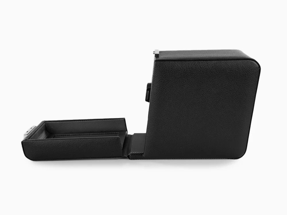 WOLF Viceroy Watch winder, 1 Watch, Black, Vegan Leather, 456002 - Image 5