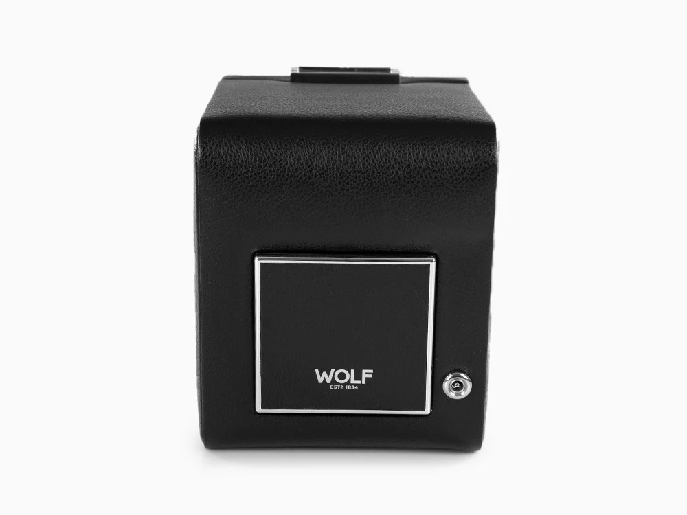 WOLF Viceroy Watch winder, 1 Watch, Black, Vegan Leather, 456002 - Image 7