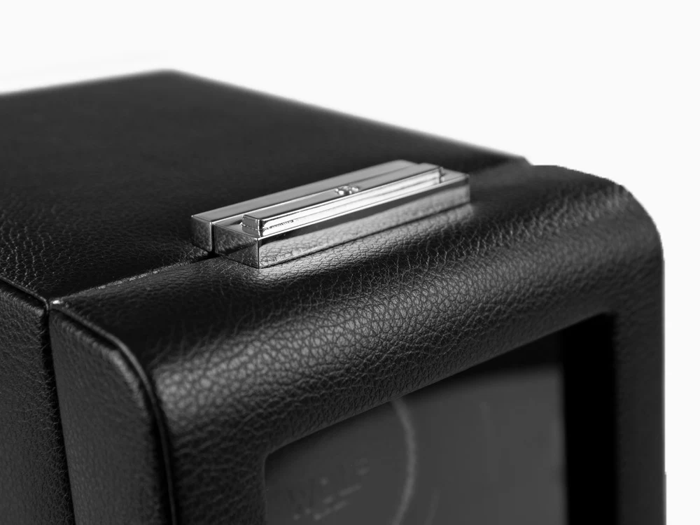 WOLF Viceroy Watch winder, 1 Watch, Black, Vegan Leather, 456002 - Image 8