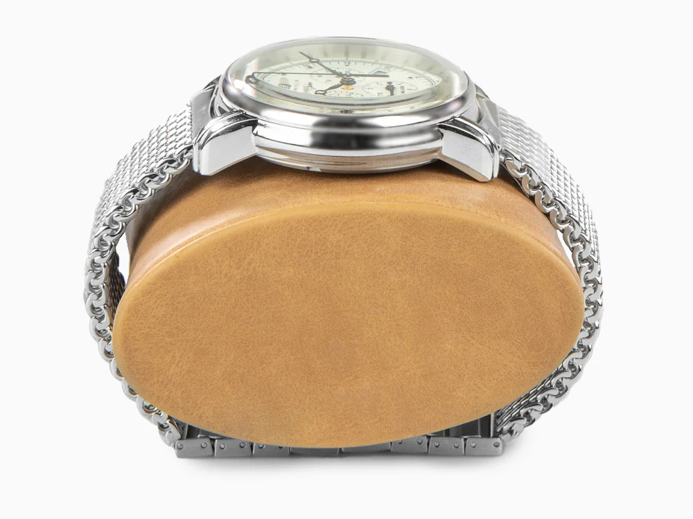 Zeppelin 100 Years Zeppelin Ed. 1 Watch, Beige, 42 mm, Day, Mesh strap, 8680M-3 - Image 6