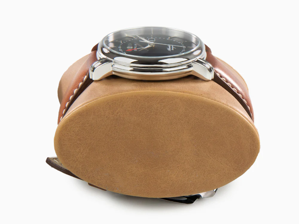 Zeppelin Atlantic Quartz Watch, Blue, 41 mm, Day, Leather strap, 8442-3 - Image 6