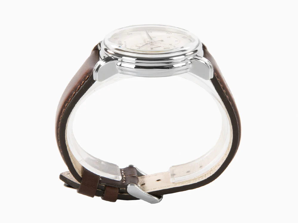 Zeppelin Captain Line Automatic Watch, Beige, 42 mm, Leather strap, 8662-5 - Image 6