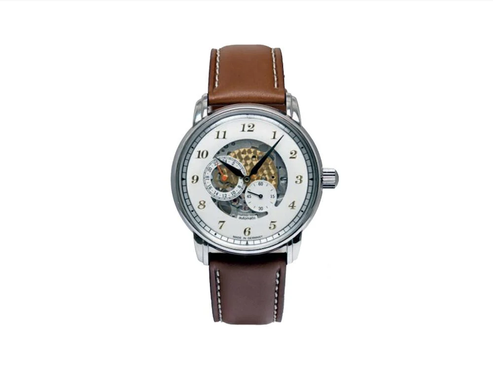 Zeppelin Captain Line Automatic Watch, White, 42 mm, 8658-1 - Image 2
