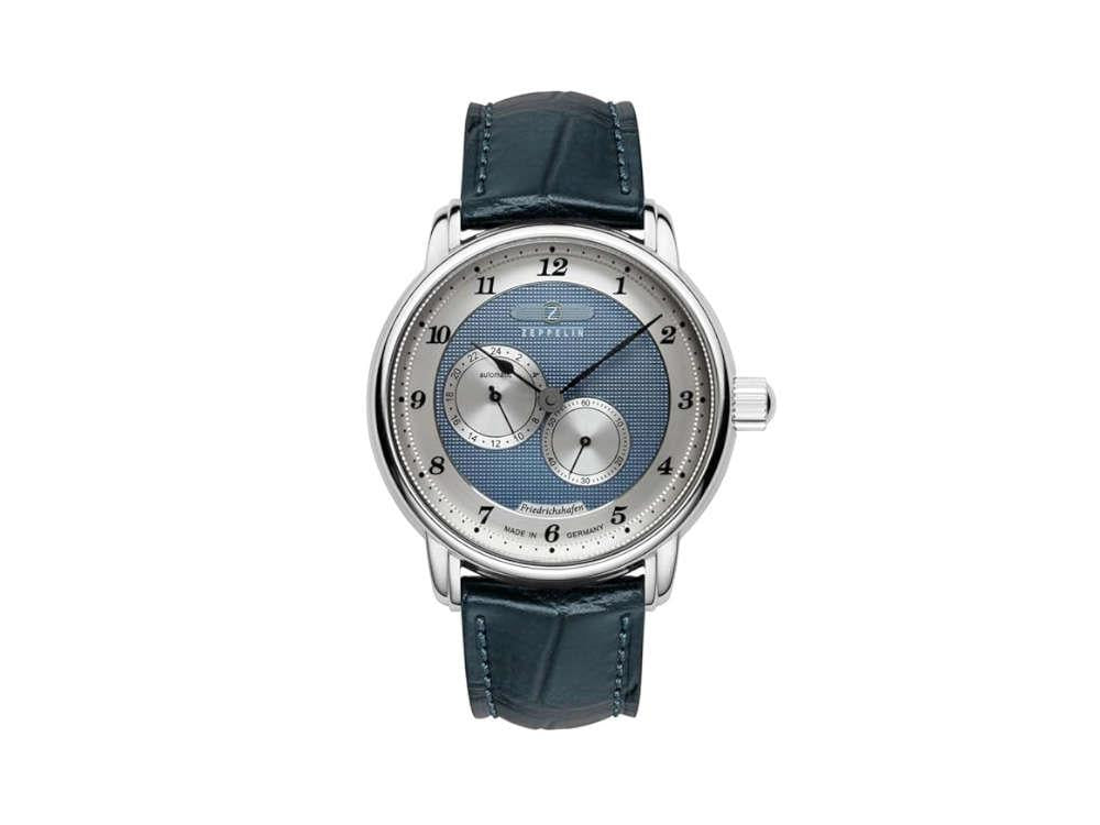 Zeppelin Friedrichshafen 24-Hour Automatic Watch, Blue, 40 mm, 8568-3 - Image 2